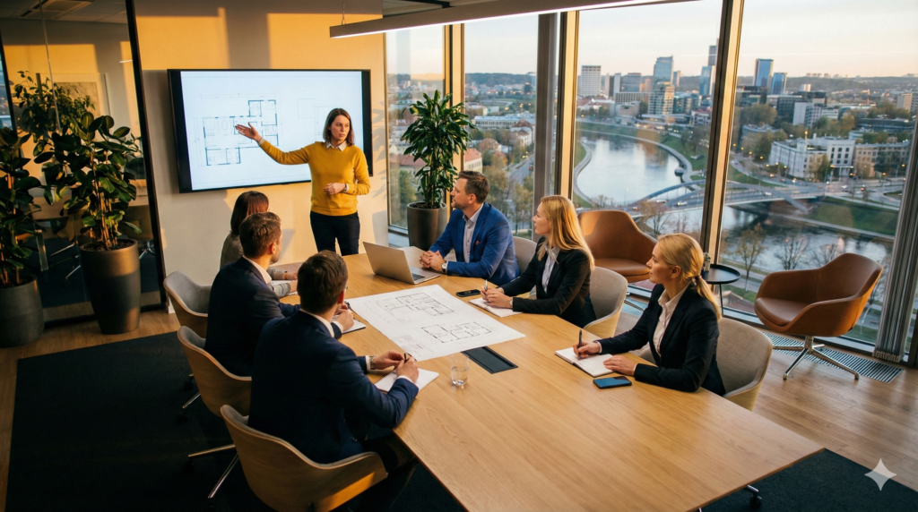 gemini generated image of team in sunset in vno2